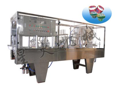 BHP-4杯盒灌裝封口機（玻璃罩、吸杯）